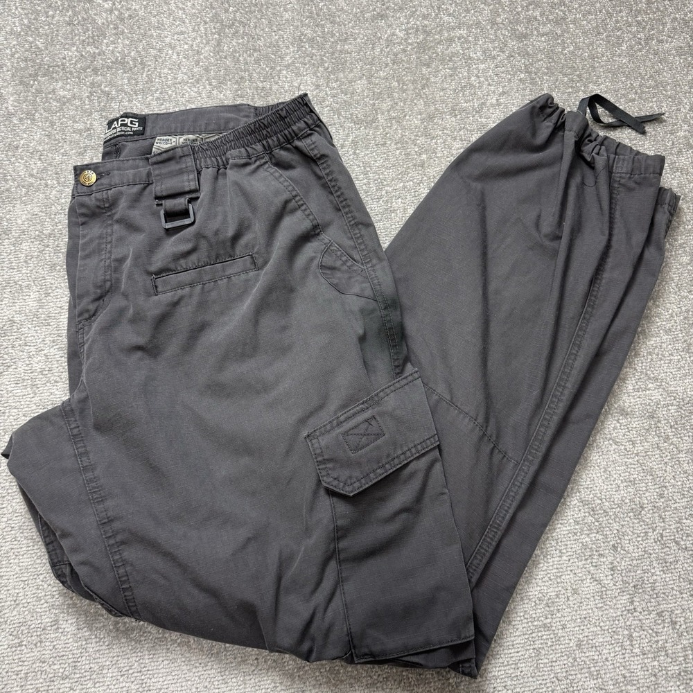LAPG Women's Tactical Police Pants Charcoal Gray Cargo 18 Long